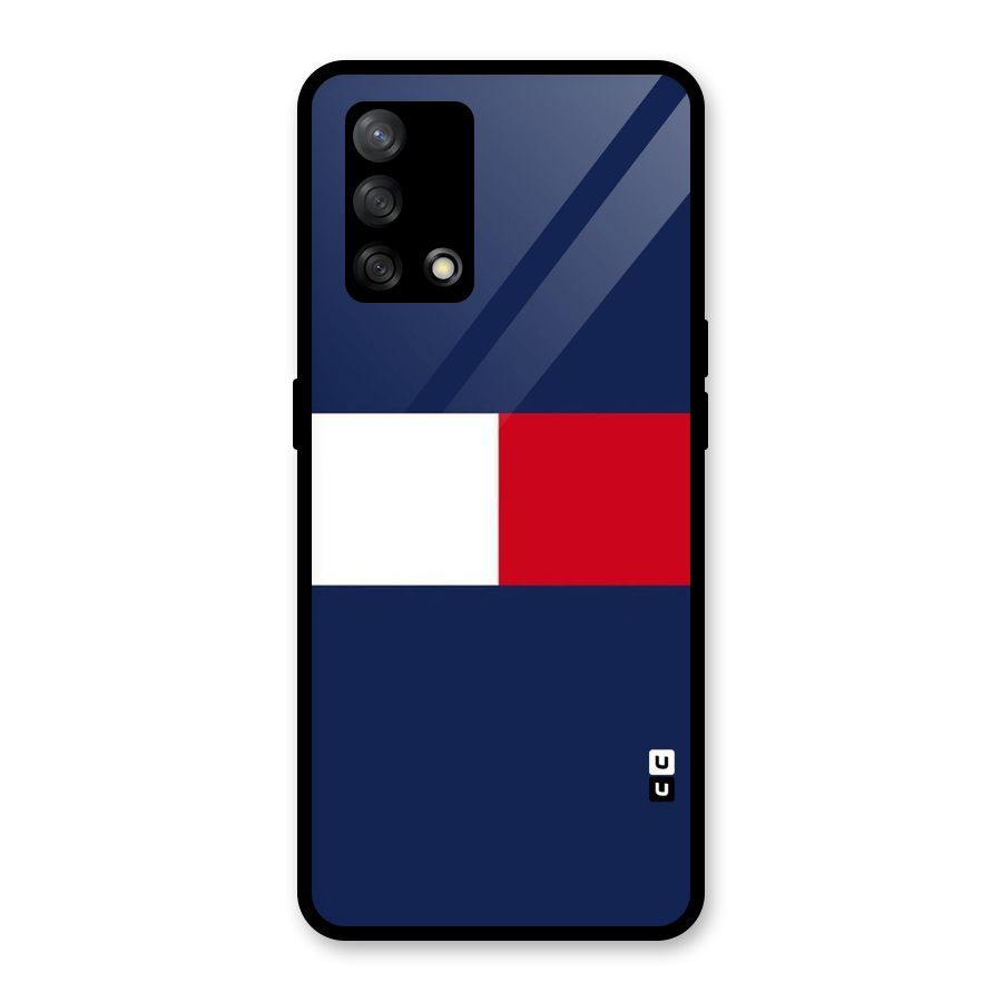 Bold Colours Glass Back Case for Oppo F19