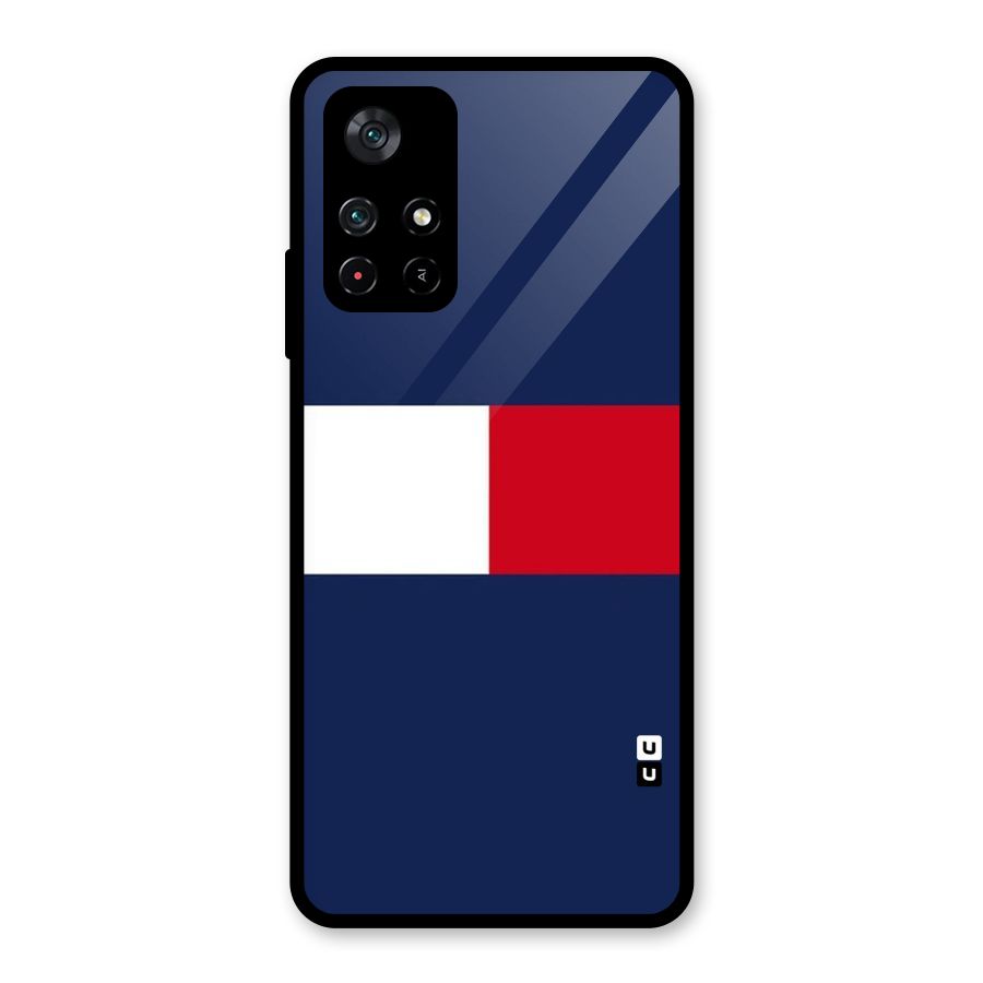 Bold Colours Glass Back Case for Poco M4 Pro 5G