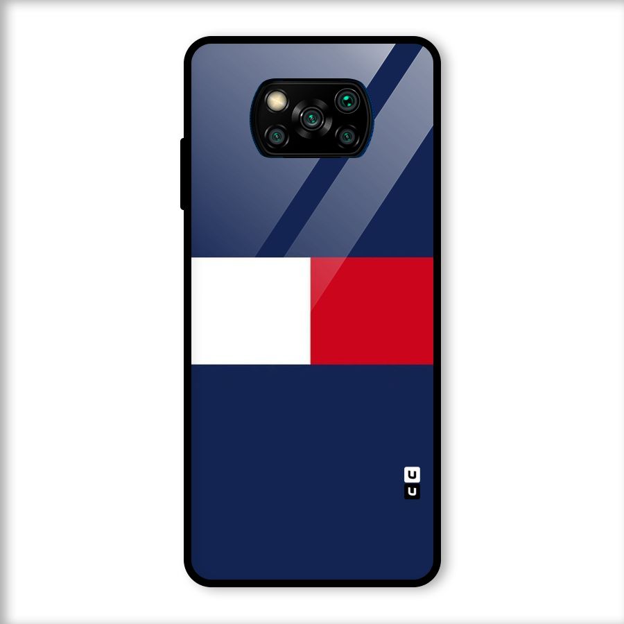 Bold Colours Glass Back Case for Poco X3
