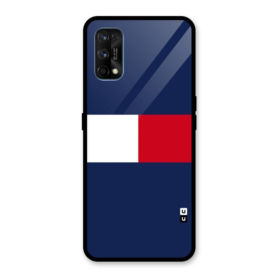 Bold Colours Glass Back Case for Realme 7 Pro