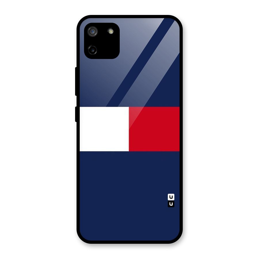 Bold Colours Glass Back Case for Realme C11