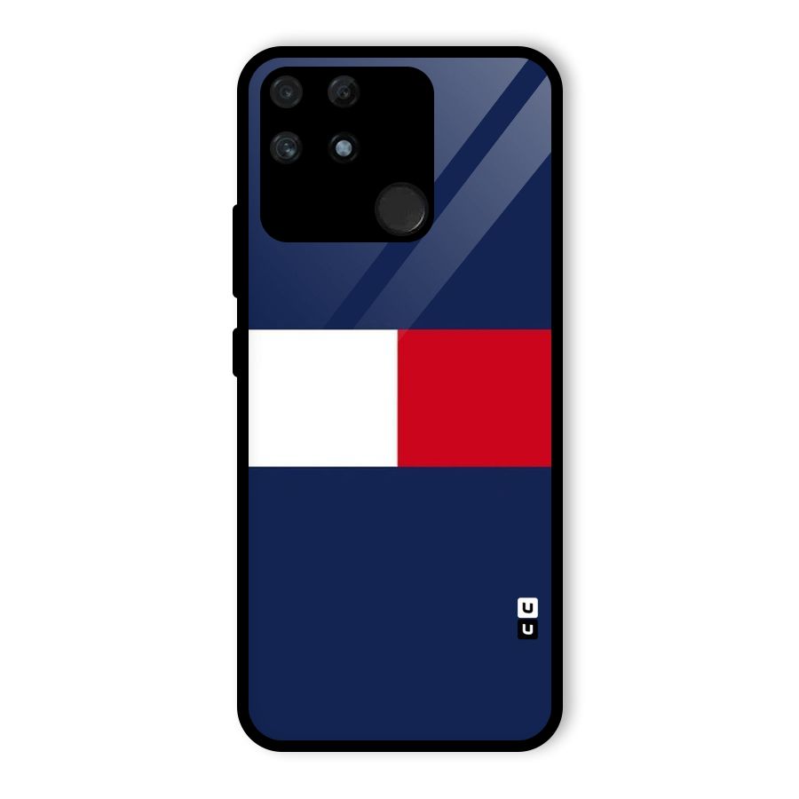 Bold Colours Glass Back Case for Realme Narzo 50A