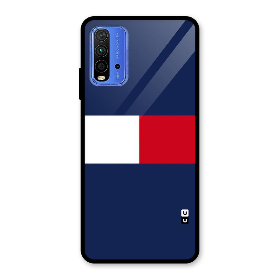 Bold Colours Glass Back Case for Redmi 9 Power