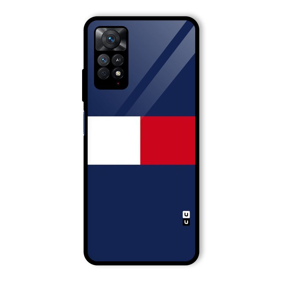 Bold Colours Glass Back Case for Redmi Note 11 Pro
