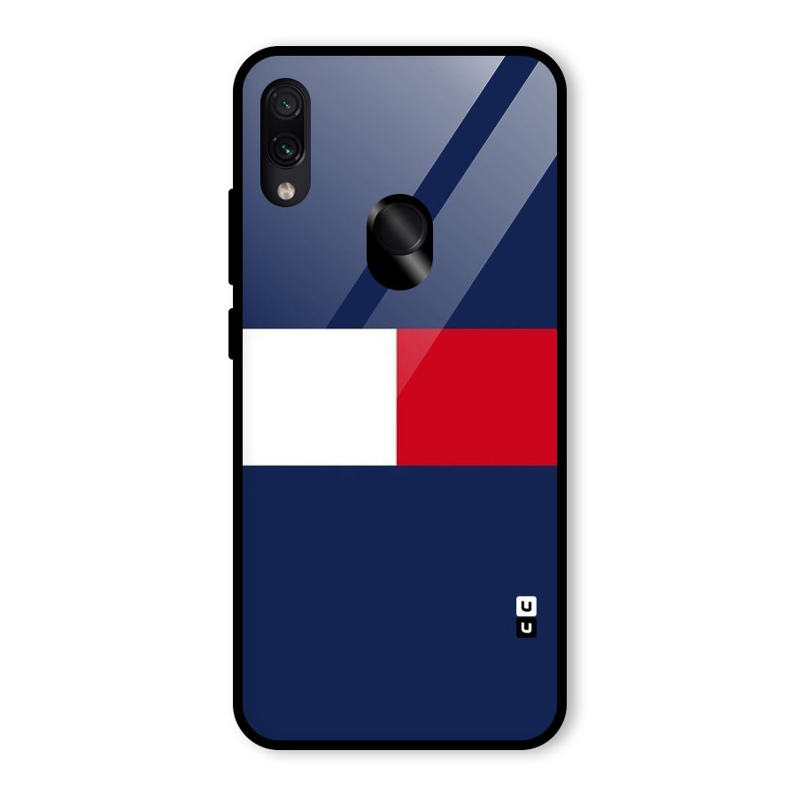 Bold Colours Glass Back Case for Redmi Note 7 Pro