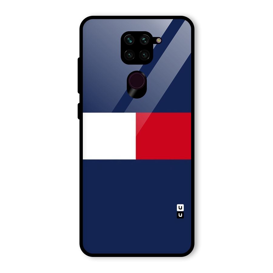 Bold Colours Glass Back Case for Redmi Note 9