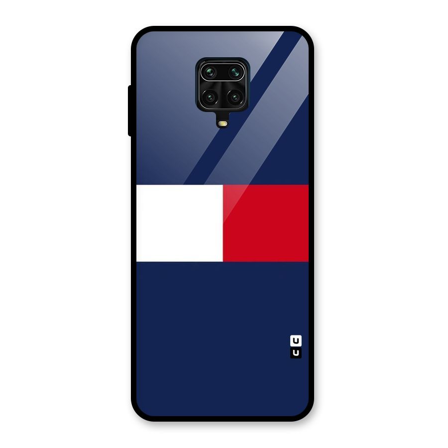 Bold Colours Glass Back Case for Redmi Note 9 Pro