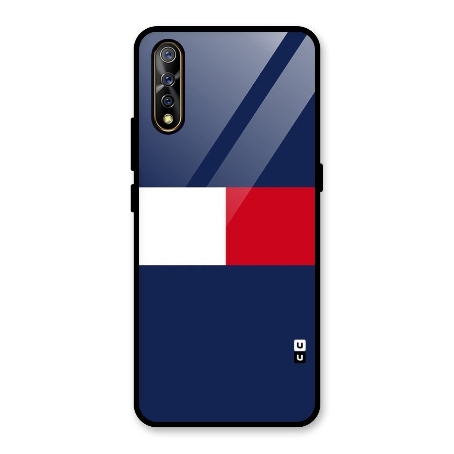 Bold Colours Glass Back Case for Vivo S1