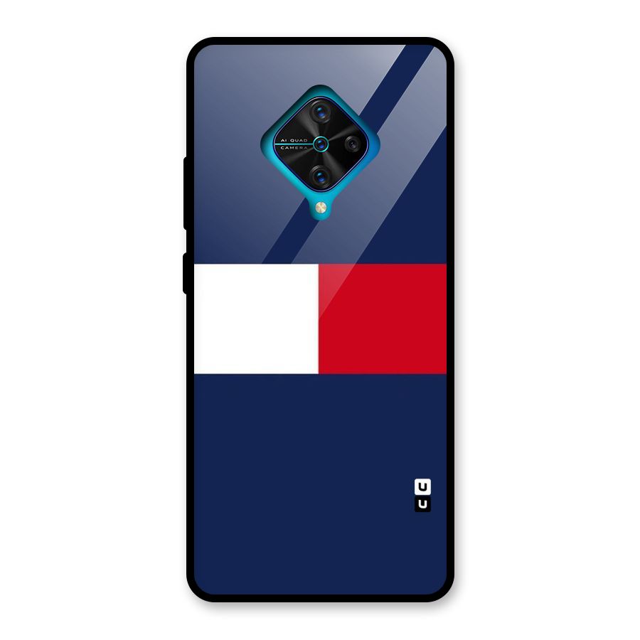 Bold Colours Glass Back Case for Vivo S1 Pro