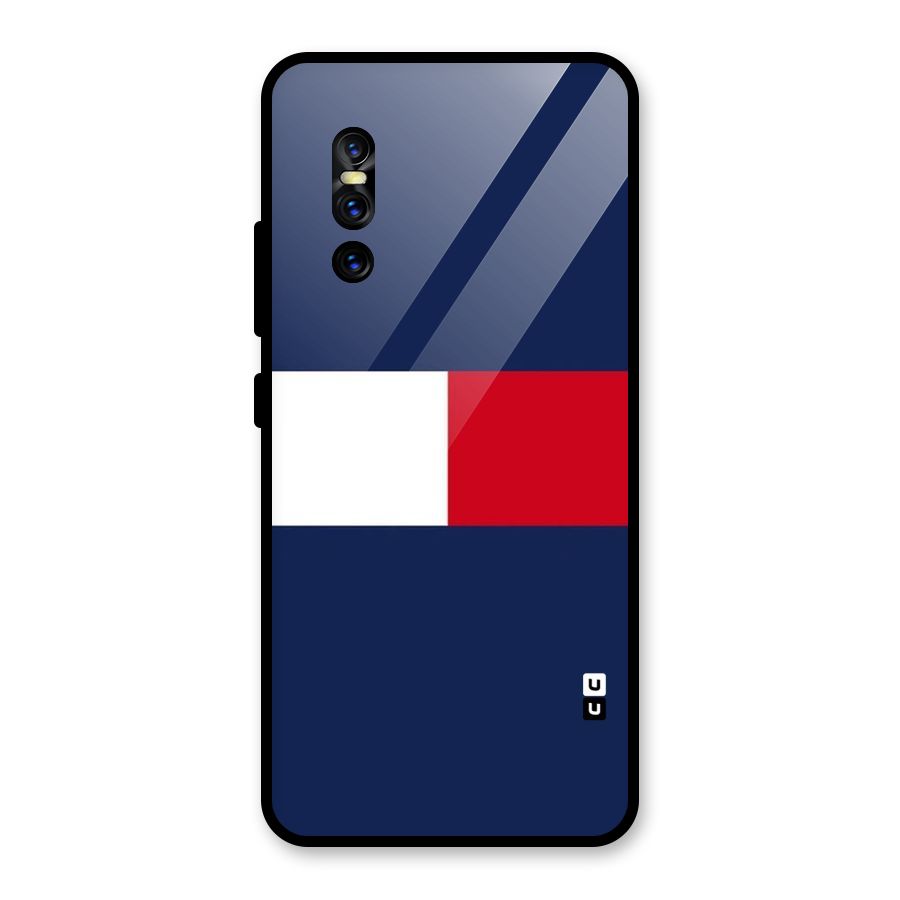 Bold Colours Glass Back Case for Vivo V15 Pro