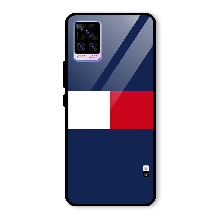 Bold Colours Glass Back Case for Vivo V20 Pro