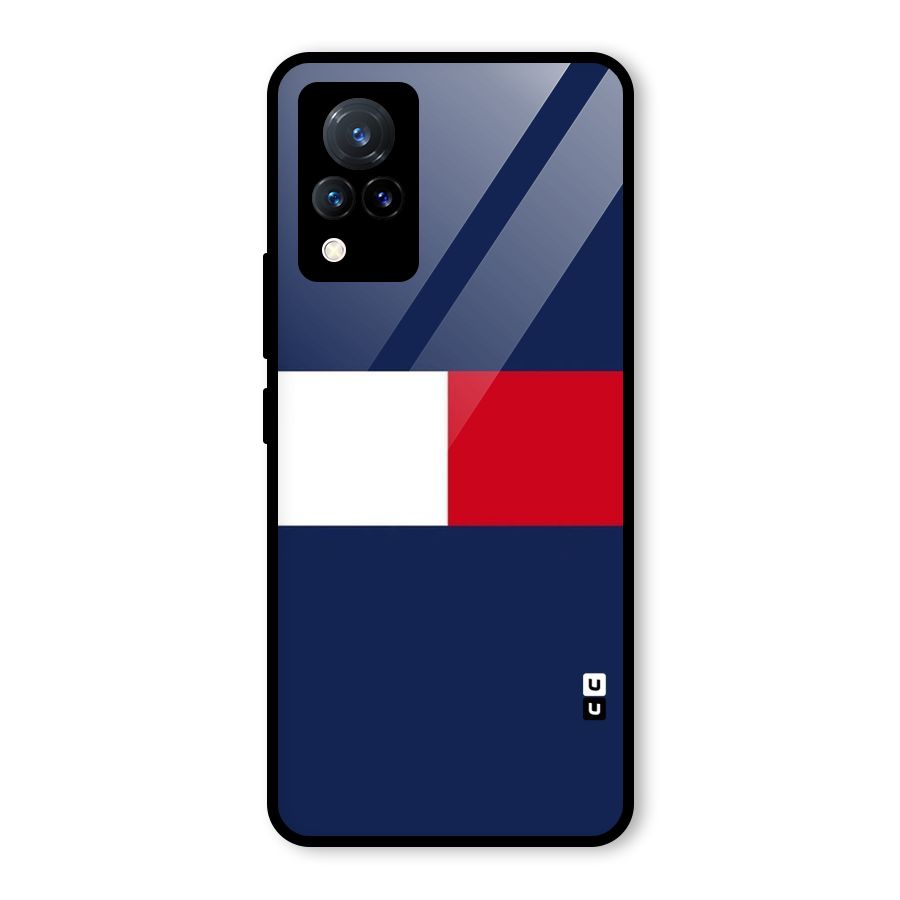 Bold Colours Glass Back Case for Vivo V21 5G