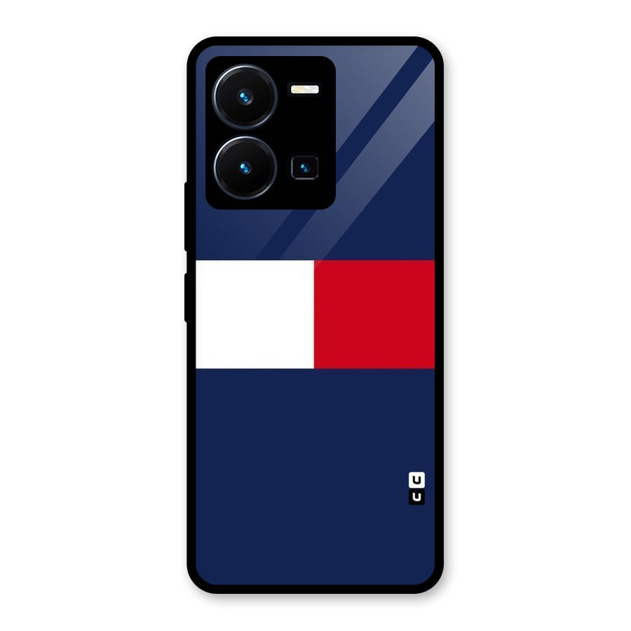 Bold Colours Glass Back Case for Vivo Y35
