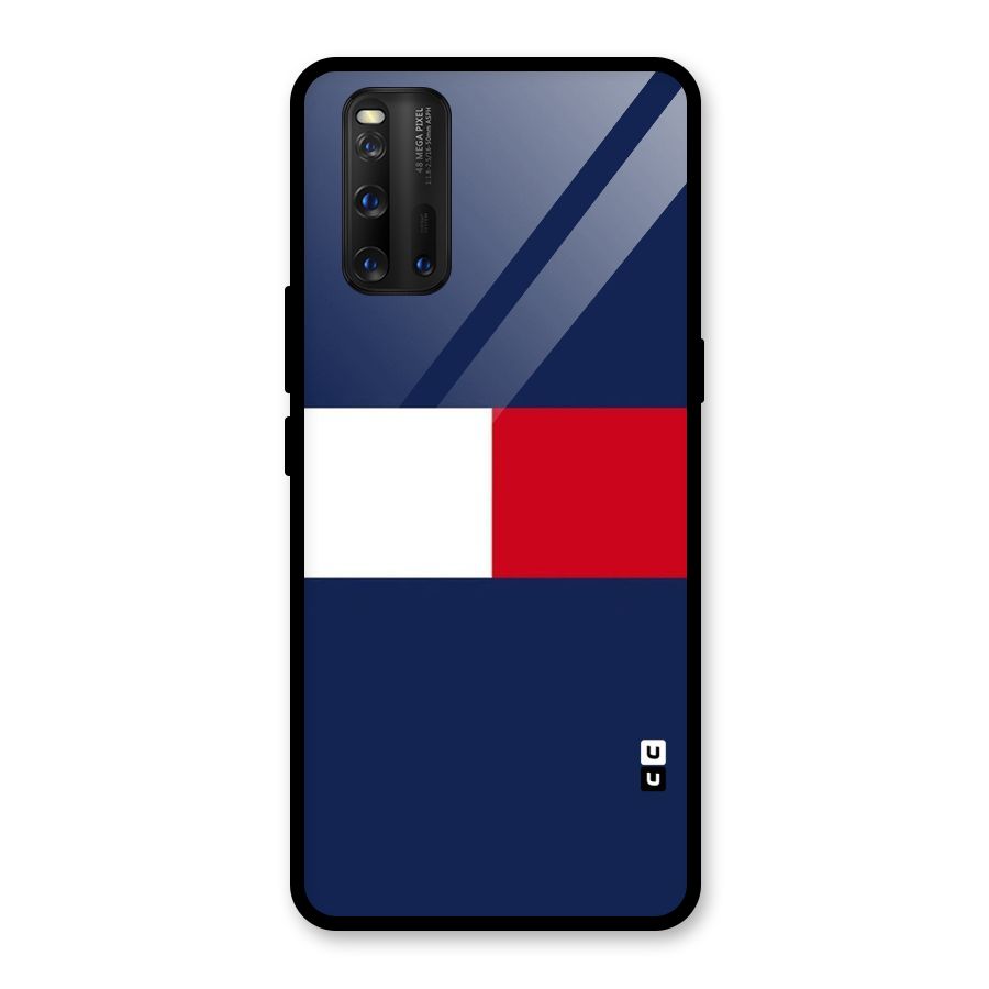 Bold Colours Glass Back Case for Vivo iQOO 3