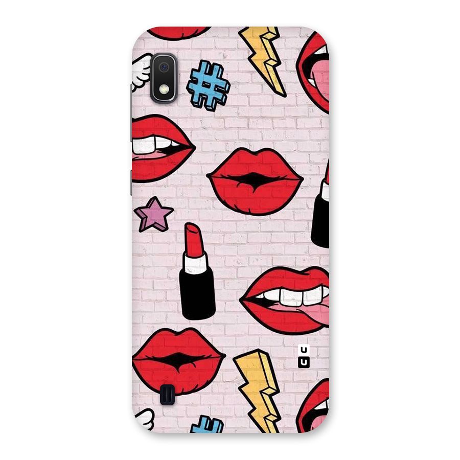 Bold Red Back Case for Galaxy A10