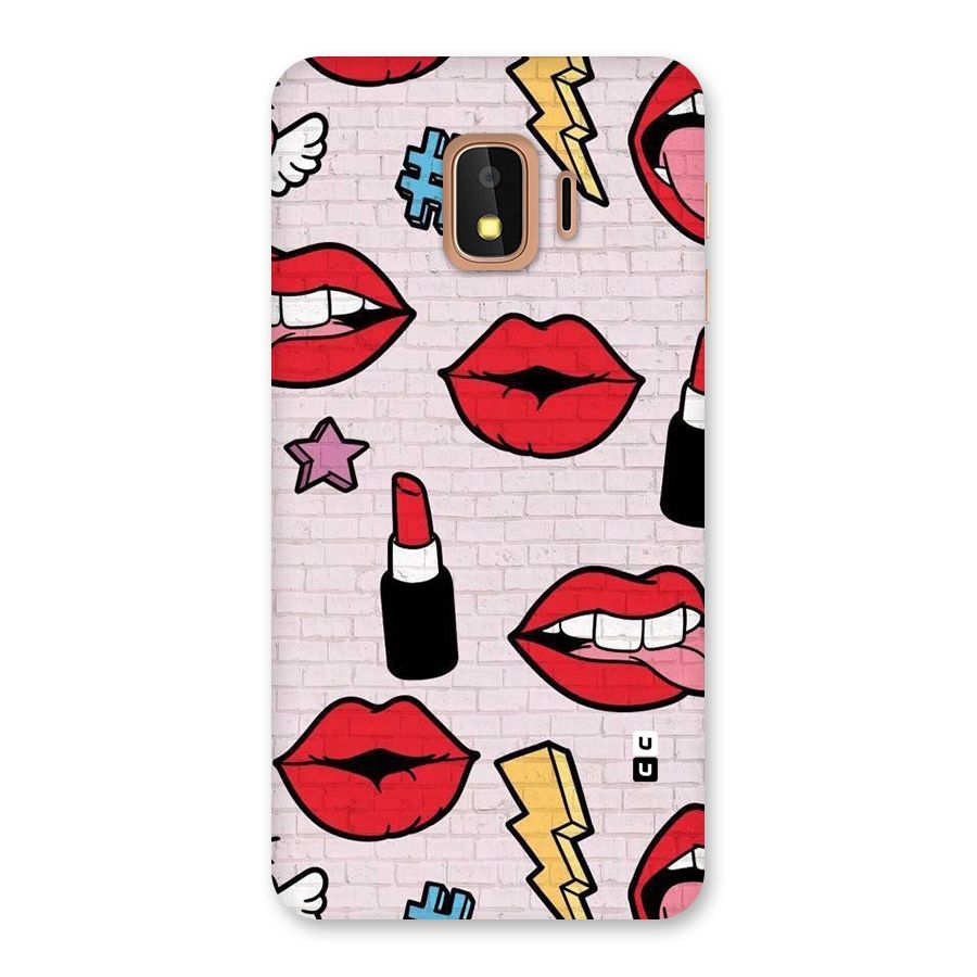 Bold Red Back Case for Galaxy J2 Core