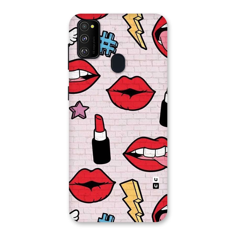 Bold Red Back Case for Galaxy M30s