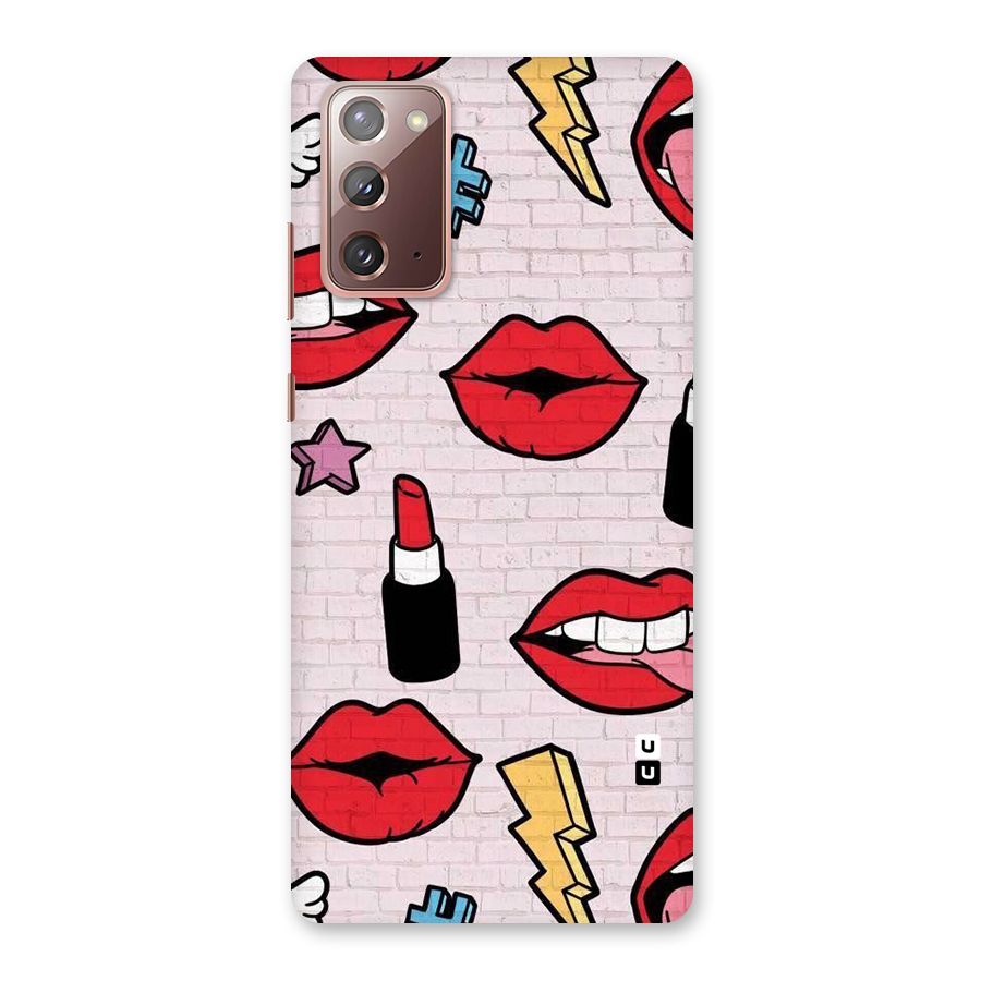Bold Red Back Case for Galaxy Note 20