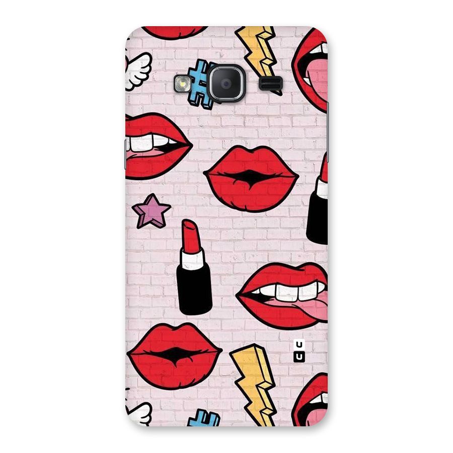 Bold Red Back Case for Galaxy On7 2015