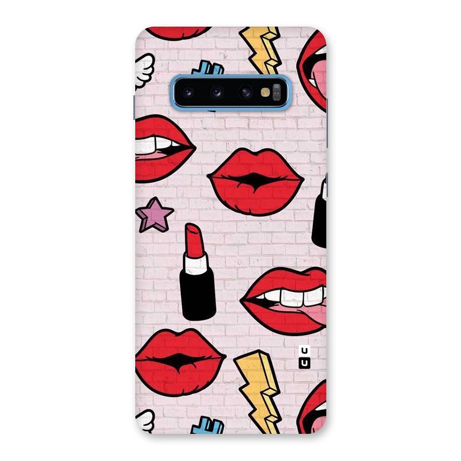 Bold Red Back Case for Galaxy S10 Plus