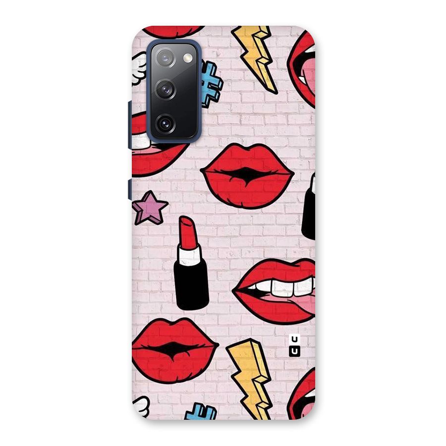 Bold Red Back Case for Galaxy S20 FE