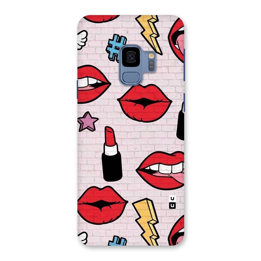 Bold Red Back Case for Galaxy S9