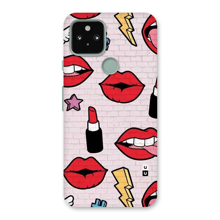 Bold Red Back Case for Google Pixel 5