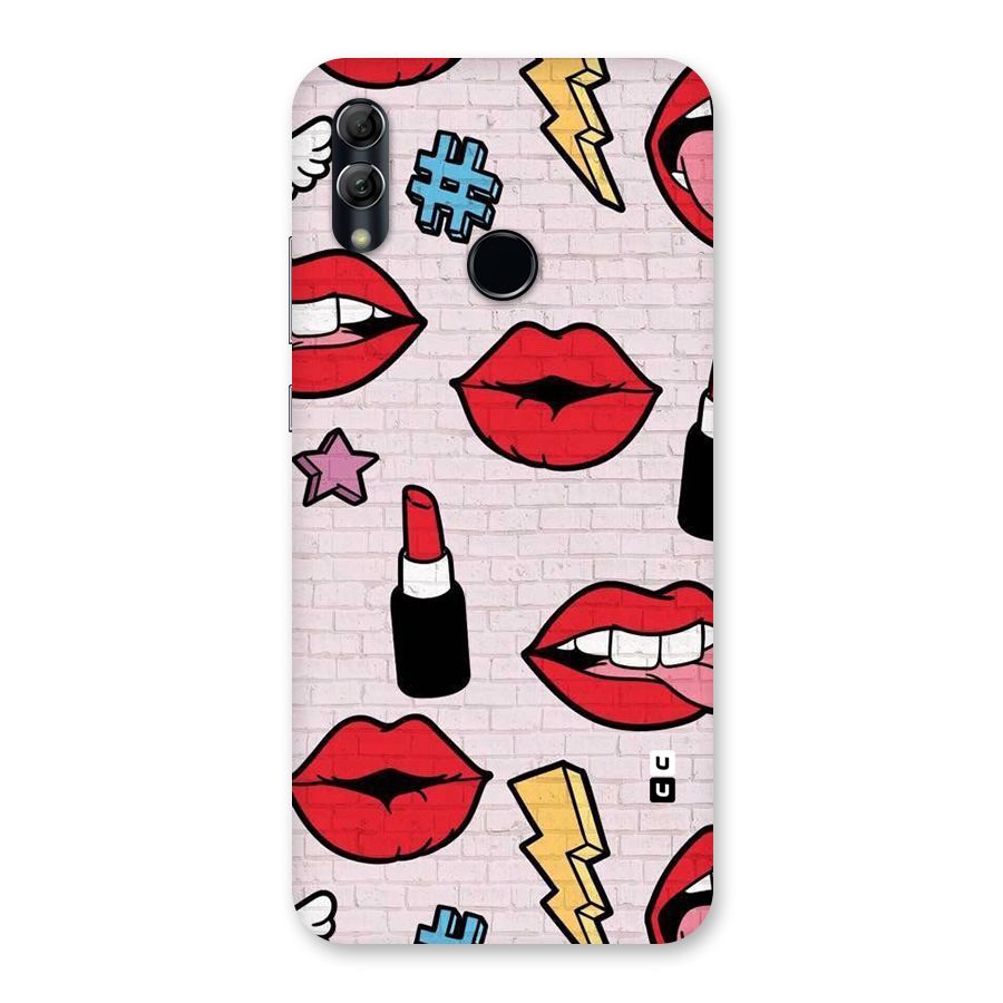 Bold Red Back Case for Honor 10 Lite