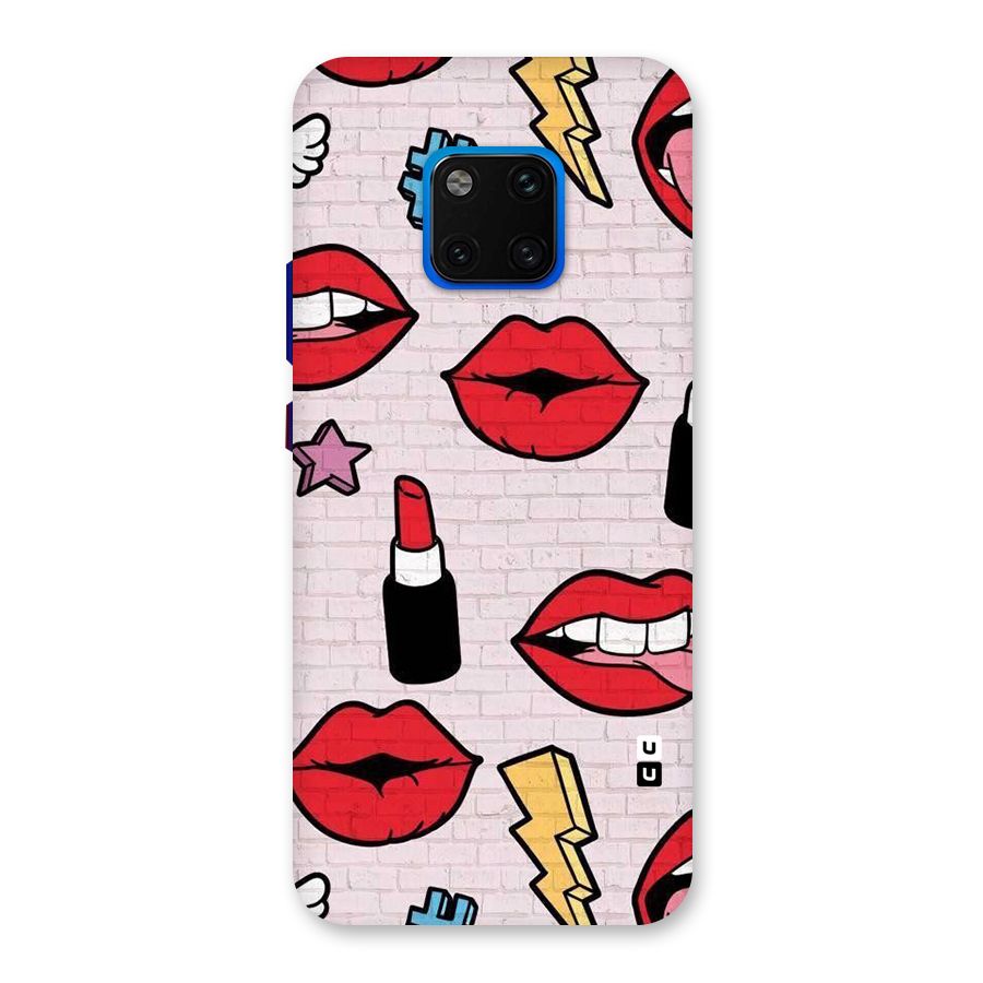 Bold Red Back Case for Huawei Mate 20 Pro