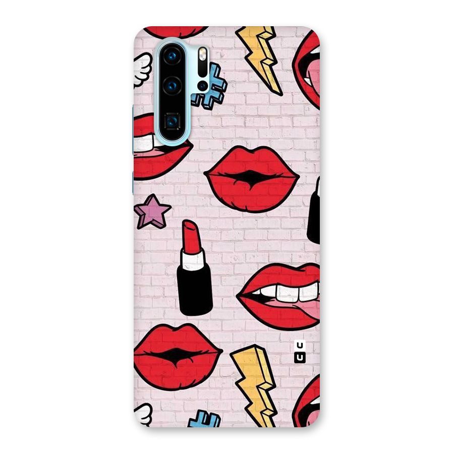 Bold Red Back Case for Huawei P30 Pro