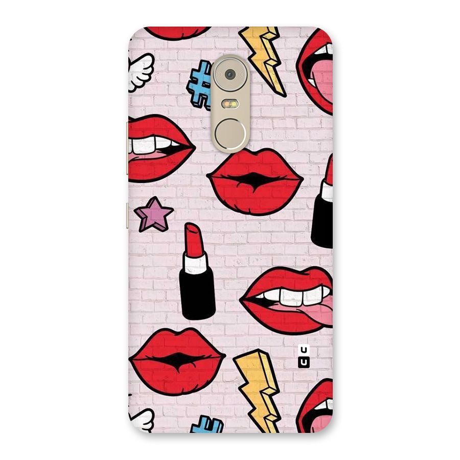 Bold Red Back Case for Lenovo K6 Note