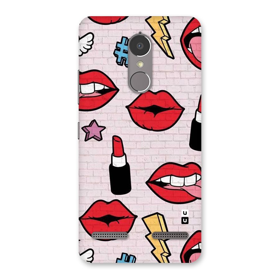 Bold Red Back Case for Lenovo K6 Power
