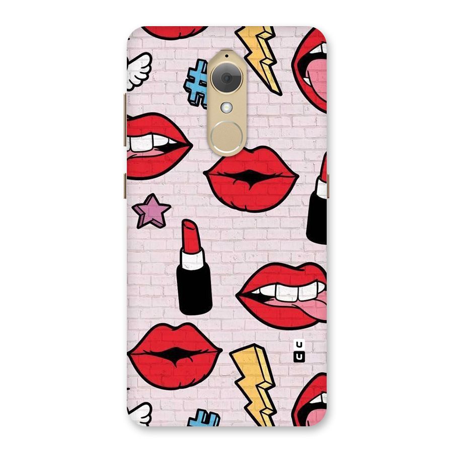 Bold Red Back Case for Lenovo K8