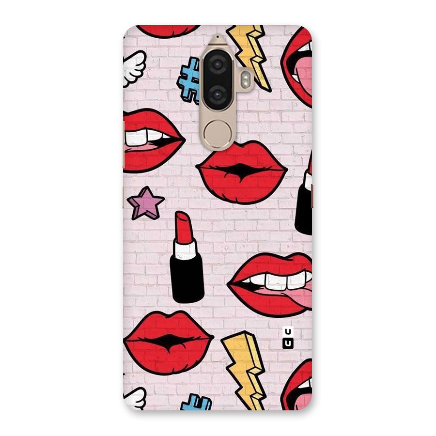 Bold Red Back Case for Lenovo K8 Note