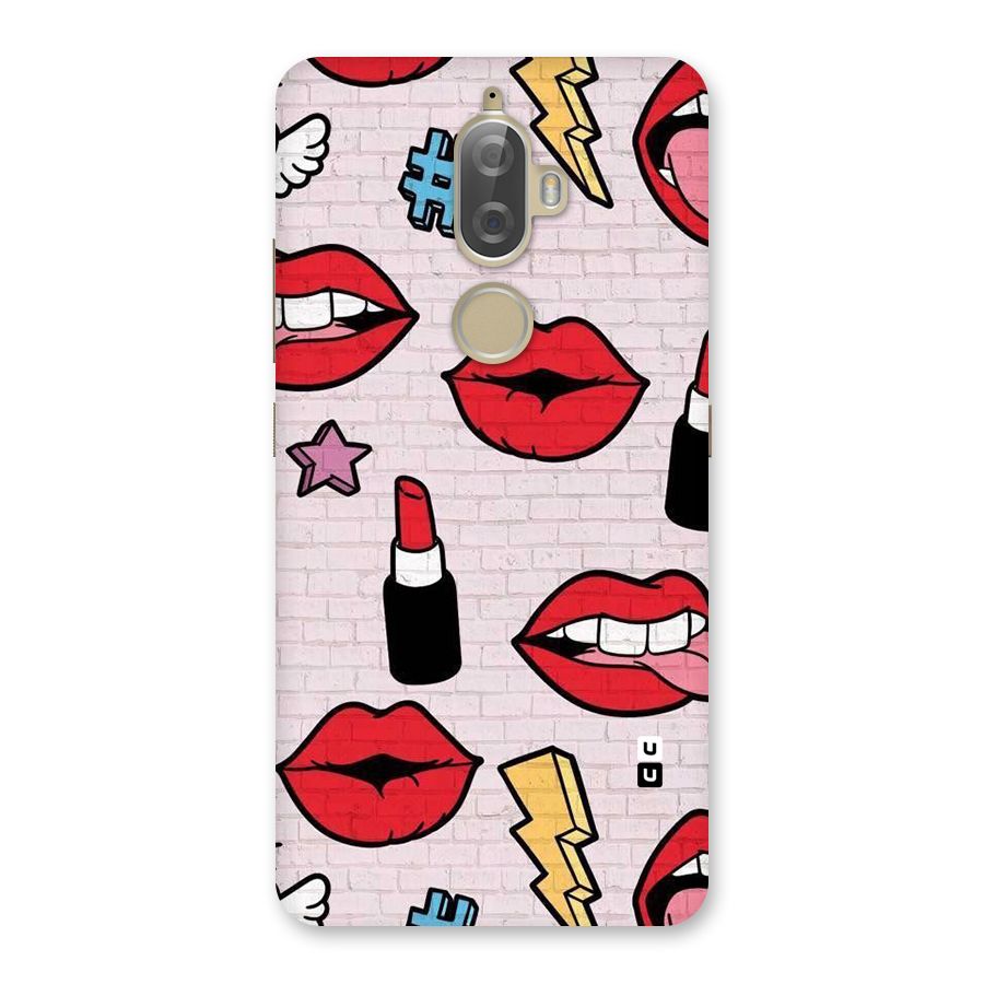 Bold Red Back Case for Lenovo K8 Plus