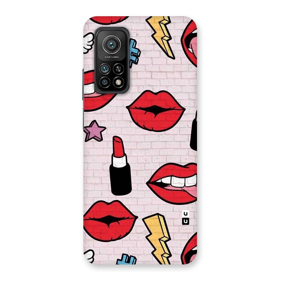 Bold Red Back Case for Mi 10T 5G