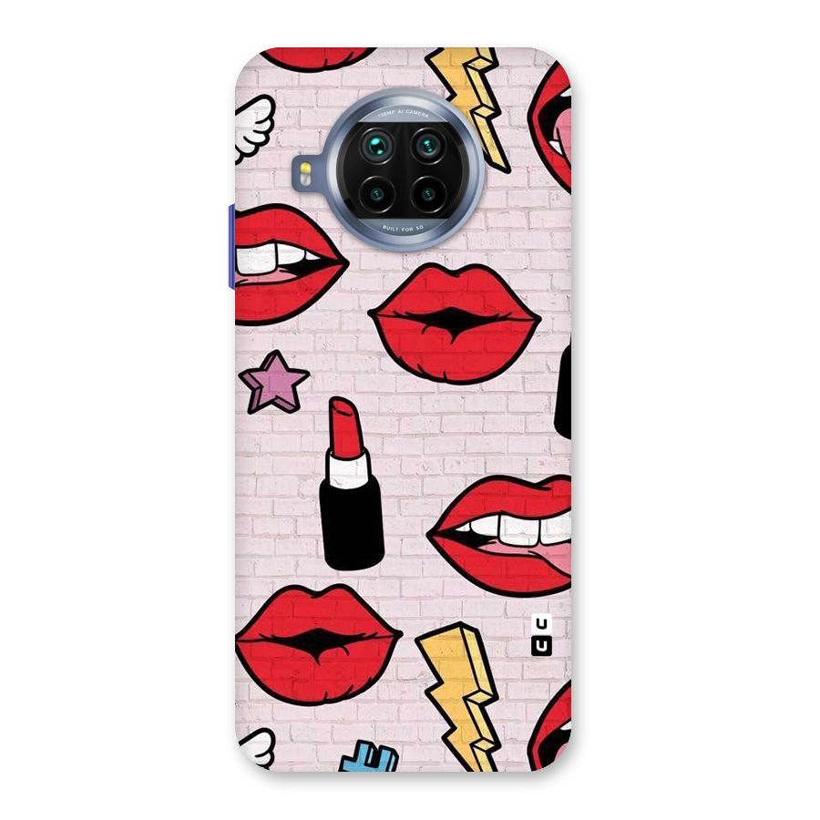 Bold Red Back Case for Mi 10i