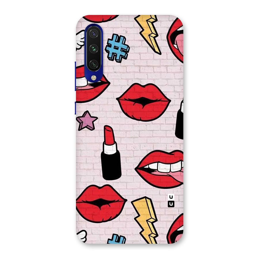 Bold Red Back Case for Mi A3