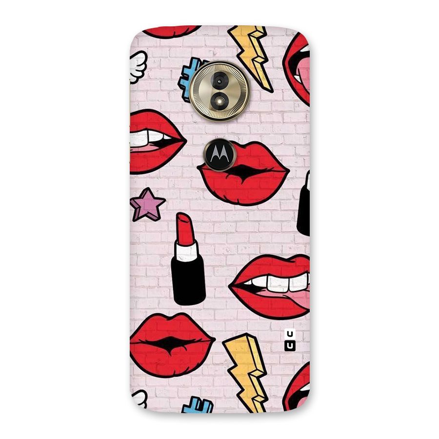 Bold Red Back Case for Moto G6 Play