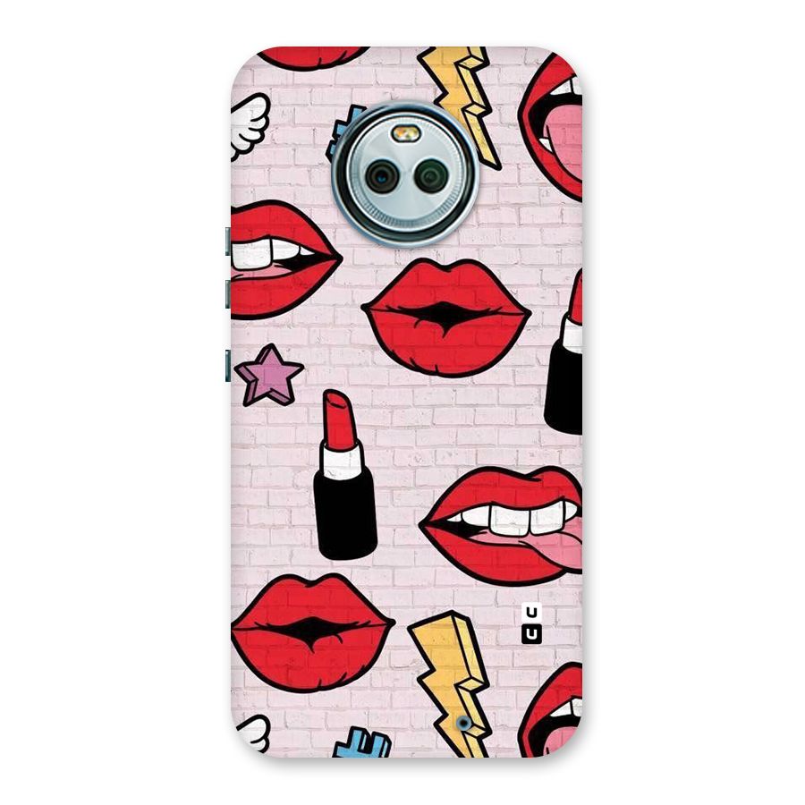 Bold Red Back Case for Moto X4