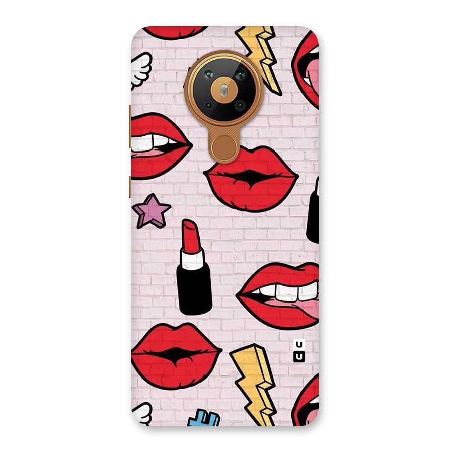 Bold Red Back Case for Nokia 5.3