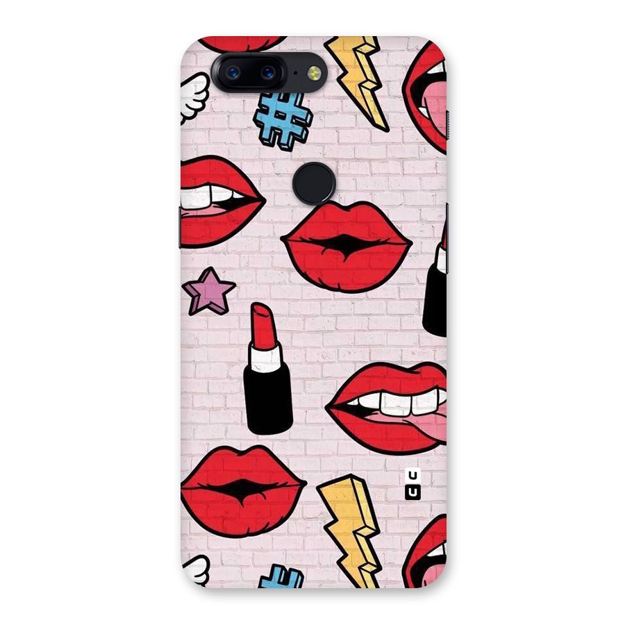 Bold Red Back Case for OnePlus 5T