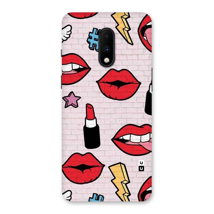 Bold Red Back Case for OnePlus 7