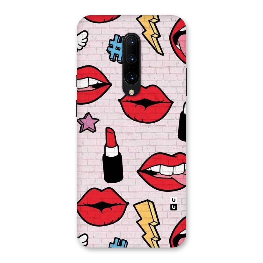 Bold Red Back Case for OnePlus 7 Pro