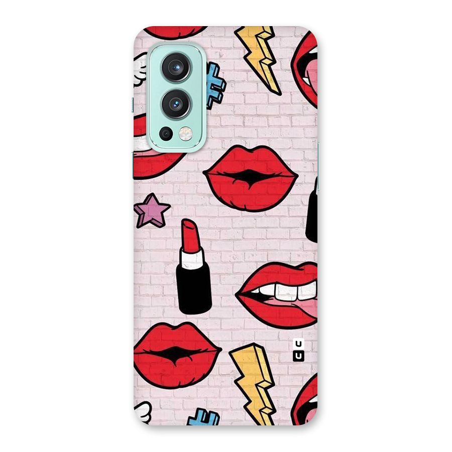 Bold Red Back Case for OnePlus Nord 2 5G