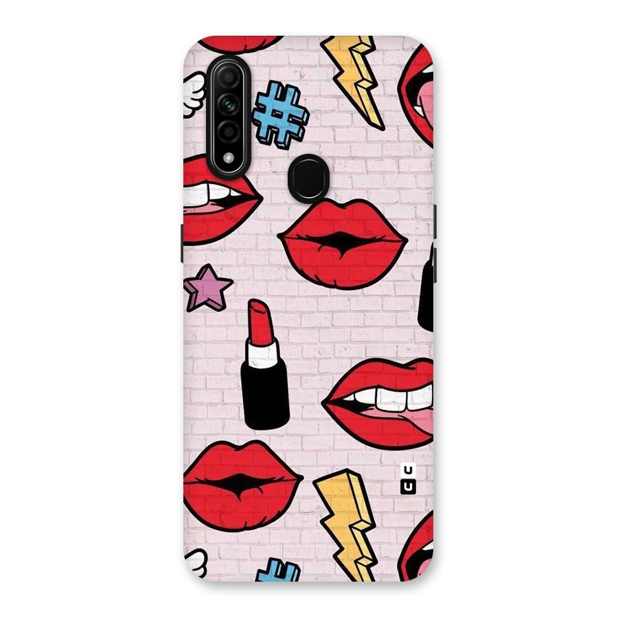 Bold Red Back Case for Oppo A31