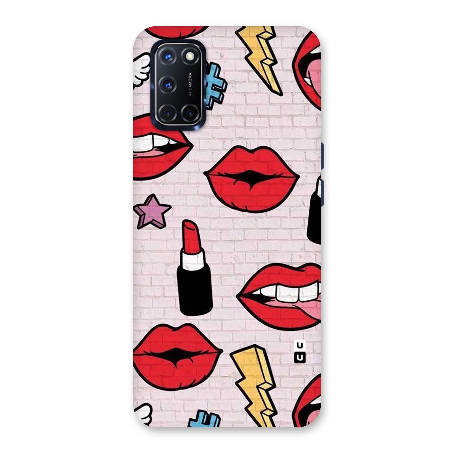 Bold Red Back Case for Oppo A52