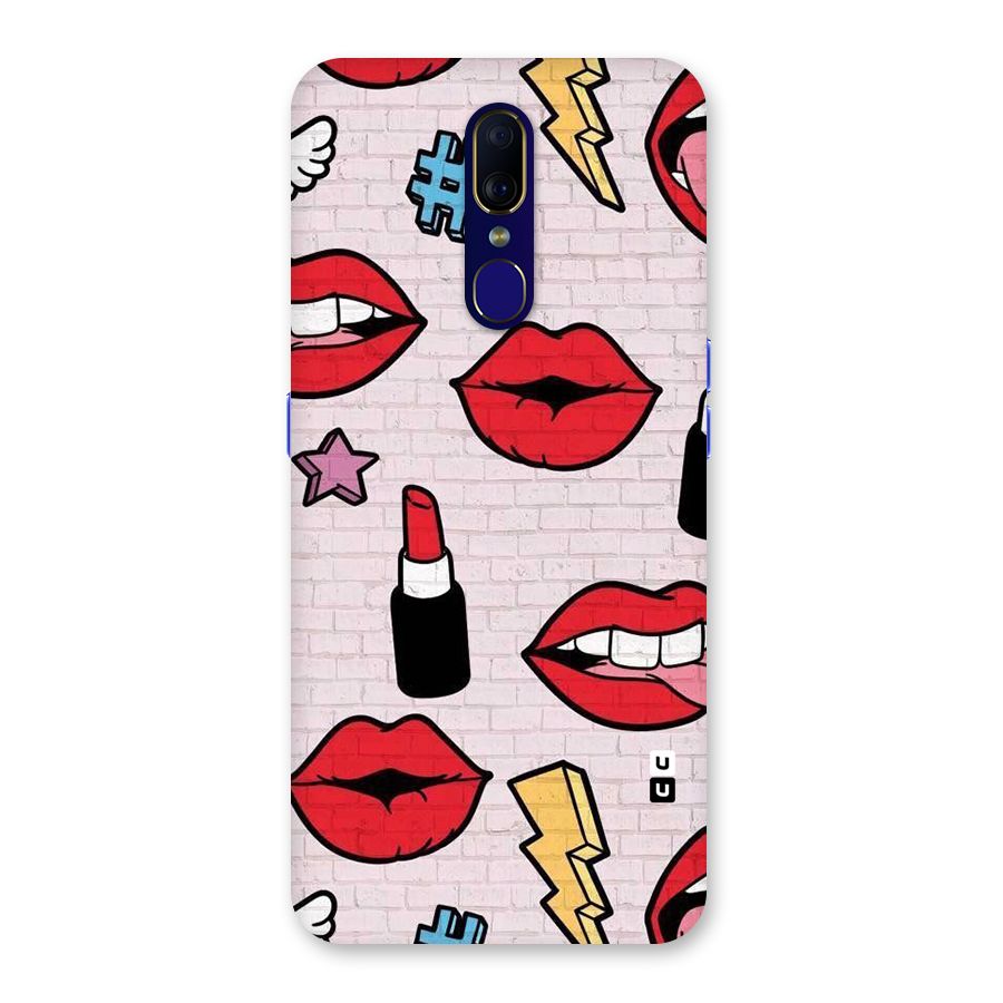 Bold Red Back Case for Oppo A9