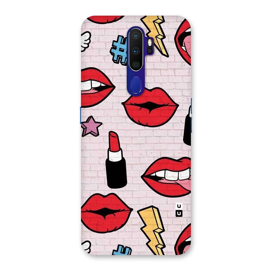 Bold Red Back Case for Oppo A9 (2020)