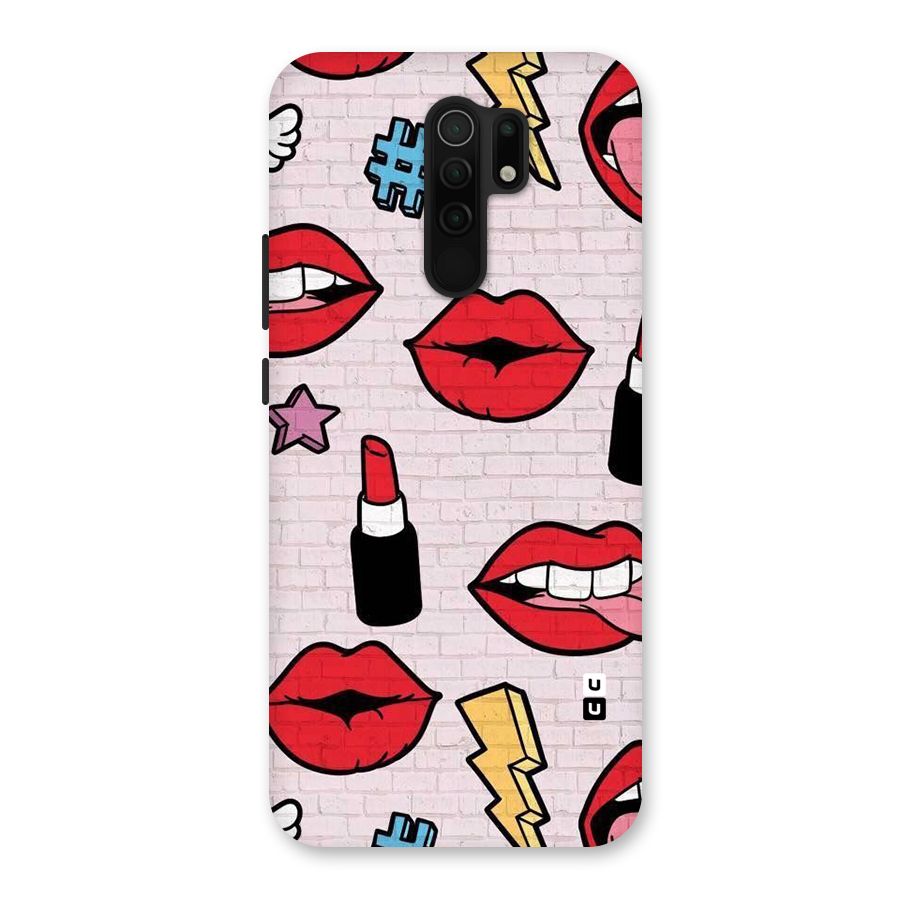 Bold Red Back Case for Poco M2